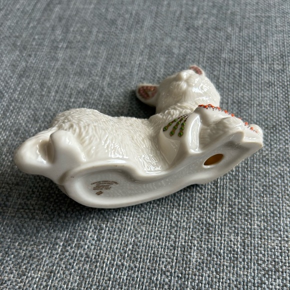 Vintage Lenox China Jewels Collection 1996 “Rabbit With Carrot” - Picture 6 of 10